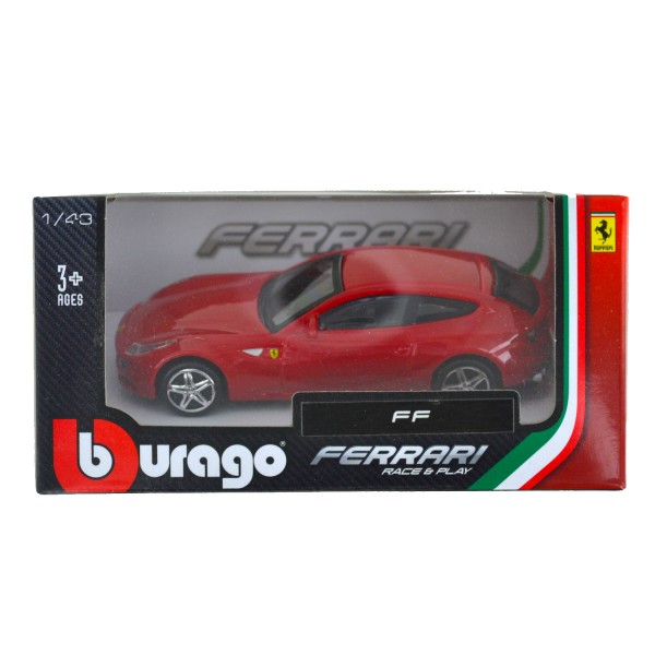 Modèle réduit Ferrari Race & Play 1/43 : Ferrari FF - Bburago-36100-5