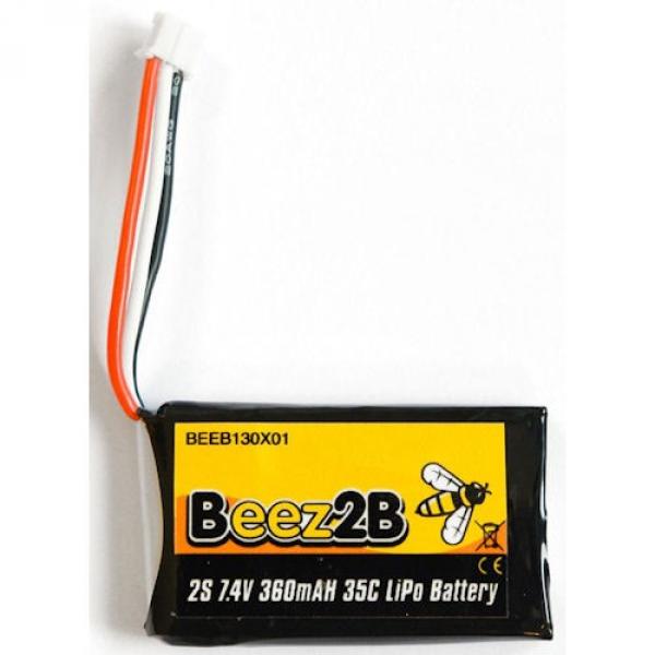 Batterie Lipo 2s 7.4V 360mAh 35C Blade 130X - B2B-BEEB130X01