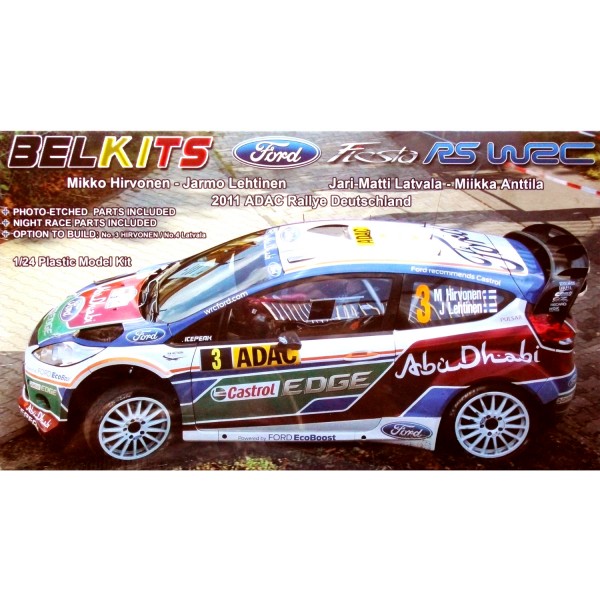 Maquette voiture : Ford Fiesta RS WRC - Belkits-BEL003