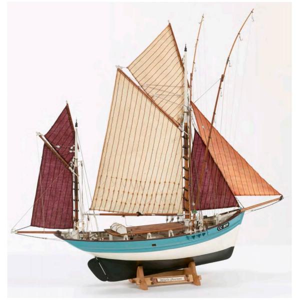 Maquette bateau en bois : Marie Jeanne - Billing-428345