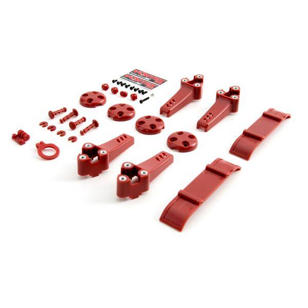 Vortex Pro - Kit plastique, Rouge - BLH9213