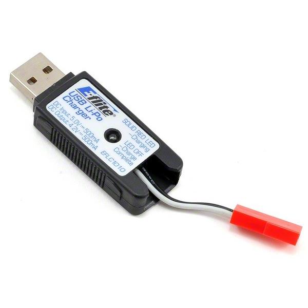 Chargeur Li-Po USB 1S 500mA JST - EFLC1010
