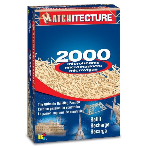Maquette en allumettes : Matchitecture : Boîte de 2000 allumettes - Bojeux-6605