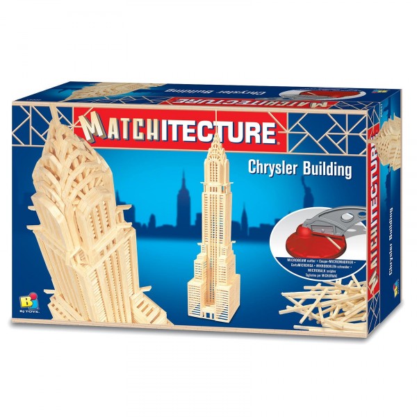 Maquette en allumettes : Matchitecture : Chrysler Building - Bojeux-6648