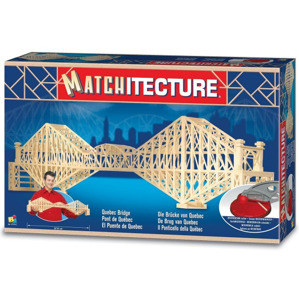 Maquette en allumettes : Matchitecture : Pont de Québec - Bojeux-6620