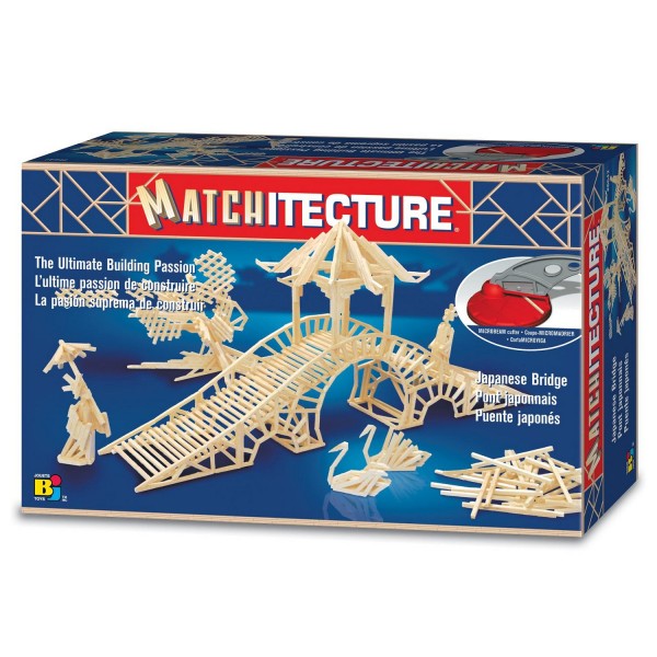 Maquette en allumettes : Matchitecture : Pont Japonais - Bojeux-6642