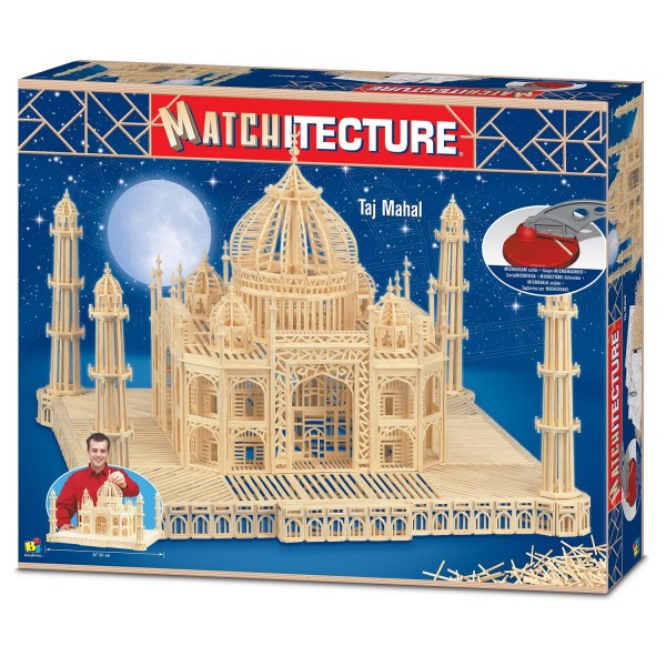 Maquette en allumettes : Matchitecture : Taj Mahal - Bojeux-6635
