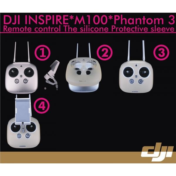 Protection silicone blanc pour télécommande Inspire 1 / Phantom 3 - DJI023-1