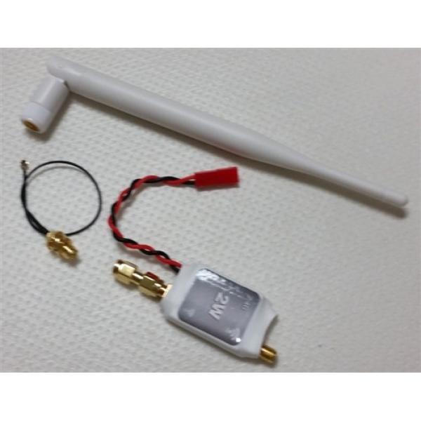 2.4G/2W Mini Transmitter Power Range Signal Booster for DJI phantom RC transmitter DIY - 242W