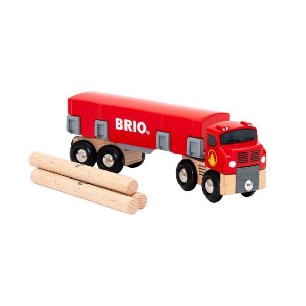 Camion de Transport de Bois - Brio-33657