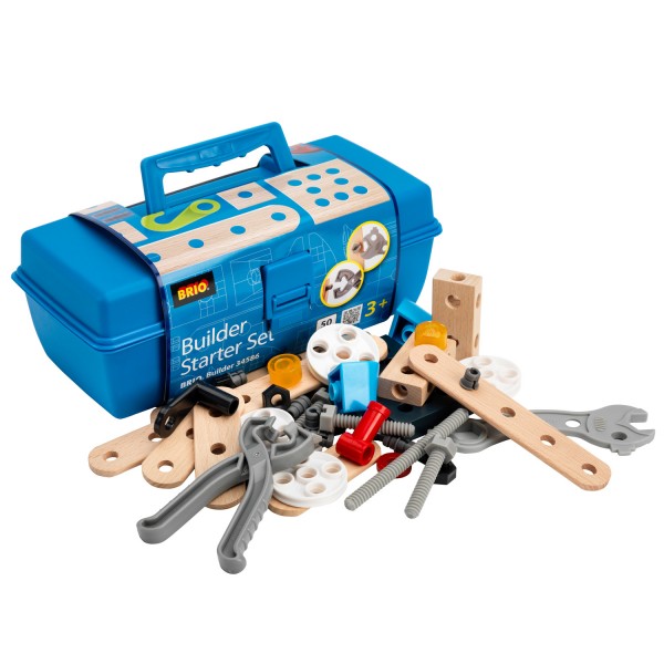 Boîte à outils Builder : 48 pièces - Brio-34586