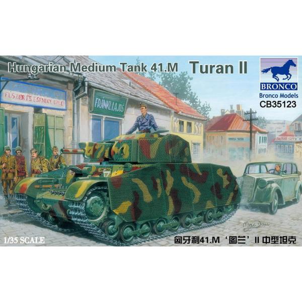 Hungarian Medium Tank 41.M Turan II - 1:35e - Bronco Models - Bronco-CB35123