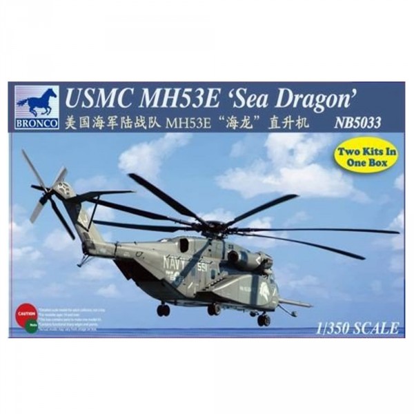 Maquette Hélicoptère : USMC MH53E Sea Dragon - Bronco-BRM5033