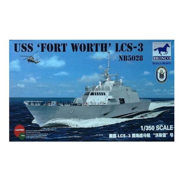 Maquette Bateau : USS Fort Worth LCS-3 NB5028 - Bronco-BRM5028