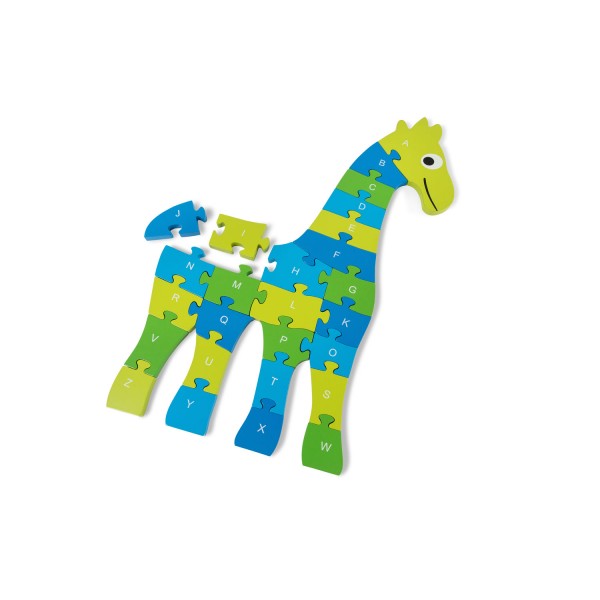 Puzzle éducatif girafe : Alphabet et chiffres - BsJeux-GA235