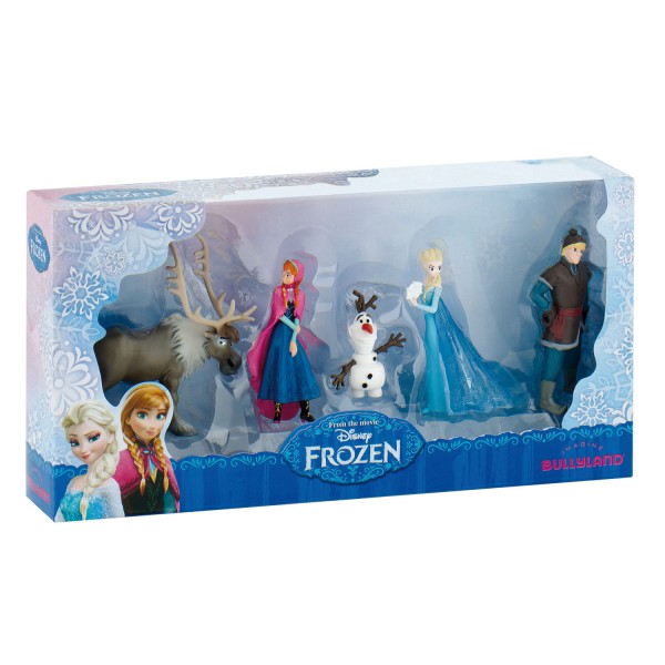 Coffret 5 figurines La Reine des Neiges (Frozen) - Bullyland-B12306