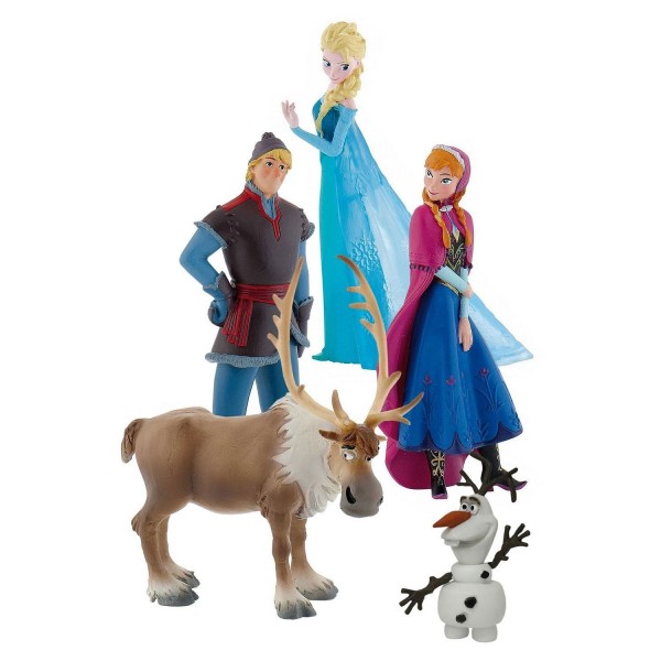 Coffret de figurines la Reine des Neiges (Frozen) - Bullyland-B12216