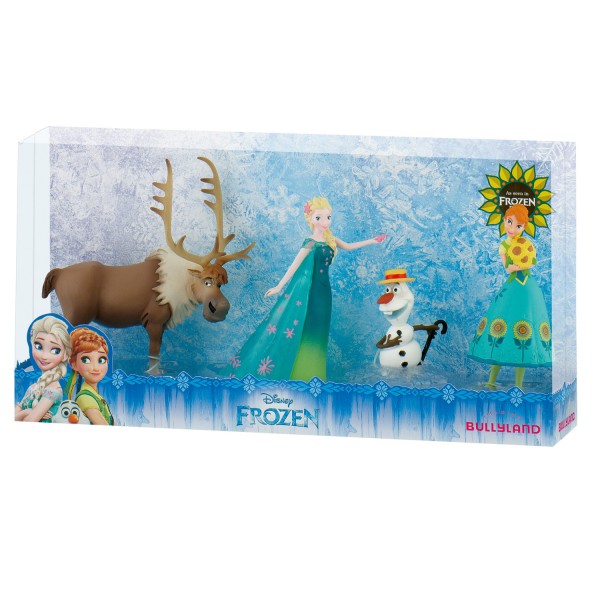 Coffret de figurines La Reine des Neiges (Frozen) : Une fête givrée - Bullyland-B12084