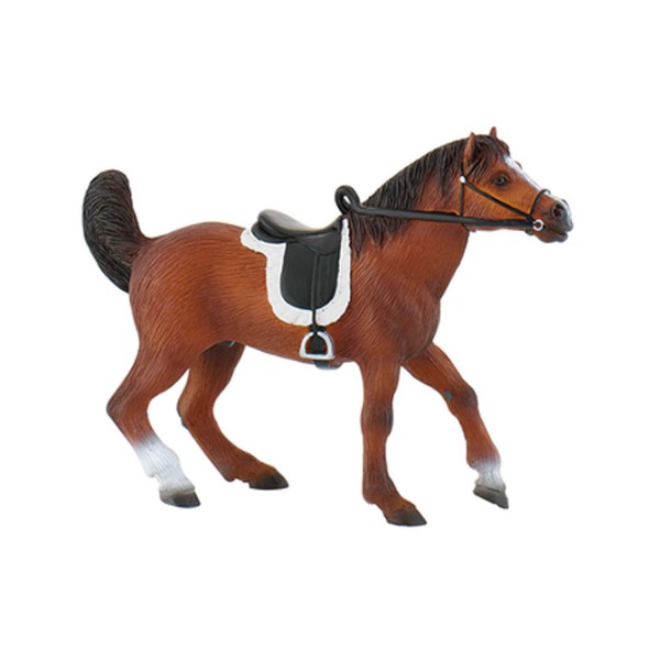 Figurine cheval : Etalon arabe avec selle - Bullyland-B62731