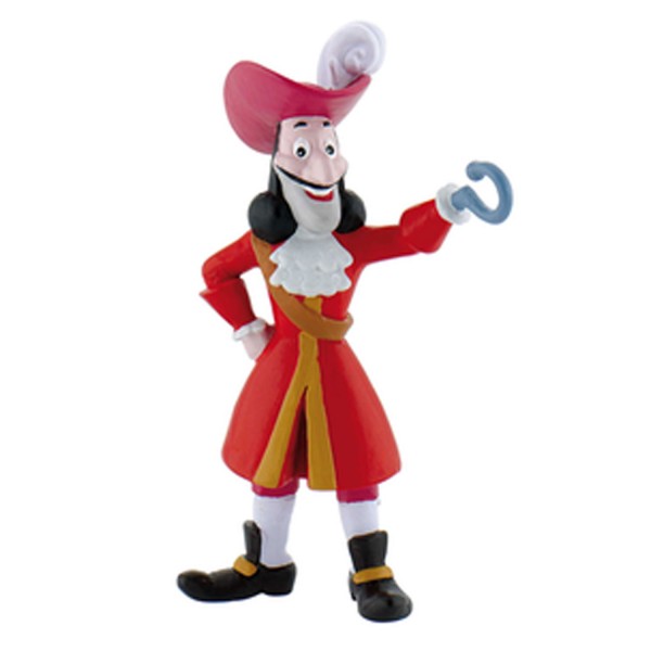 Figurine Jake et les Pirates du Pays imaginaire : Capitaine Crochet - Bullyland-B12890