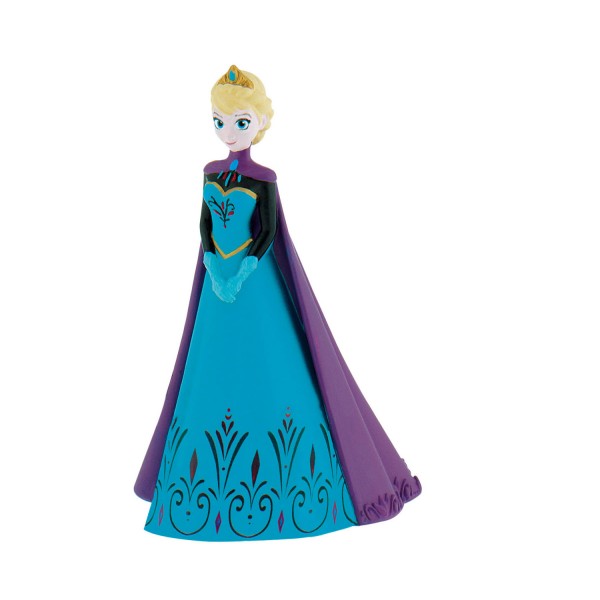 Figurine La Reine des Neiges (Frozen) : Elsa avec cape - Bullyland-B12966