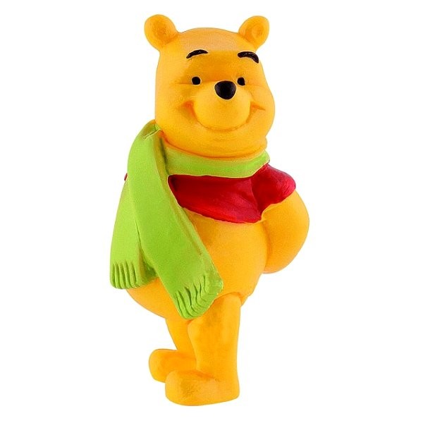 Figurine Winnie l'ourson : Winnie avec écharpe - Bullyland-B12327