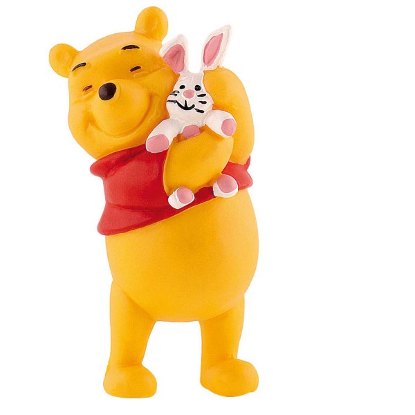 Figurine Winnie l'ourson : Winnie avec lapin - Bullyland-B12328