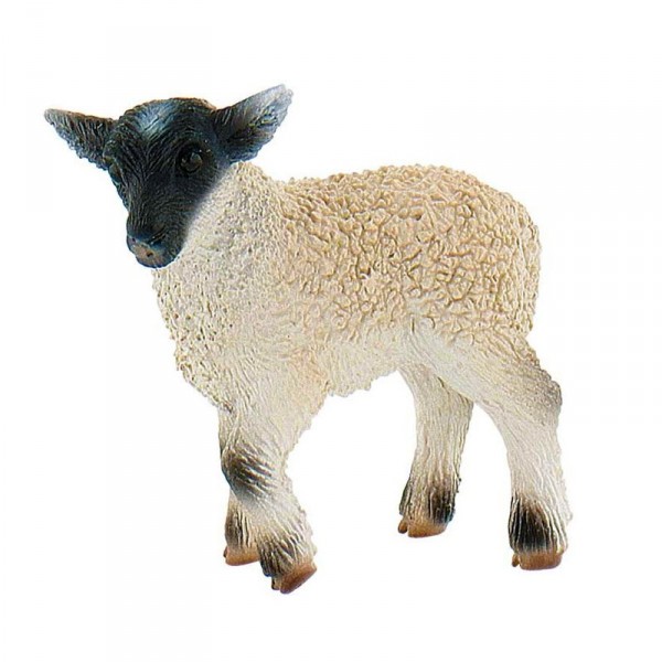 Figurine mouton : Agneau écossais à tête noire - Bullyland-B62717