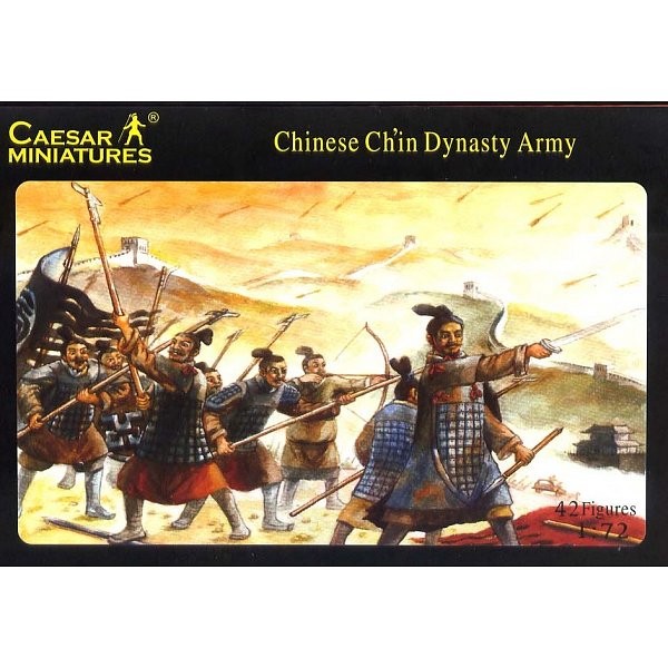 Figurines armée chinoise Dynastie des Ch'in : 200 av. JC - Caesarminiatures-CM004