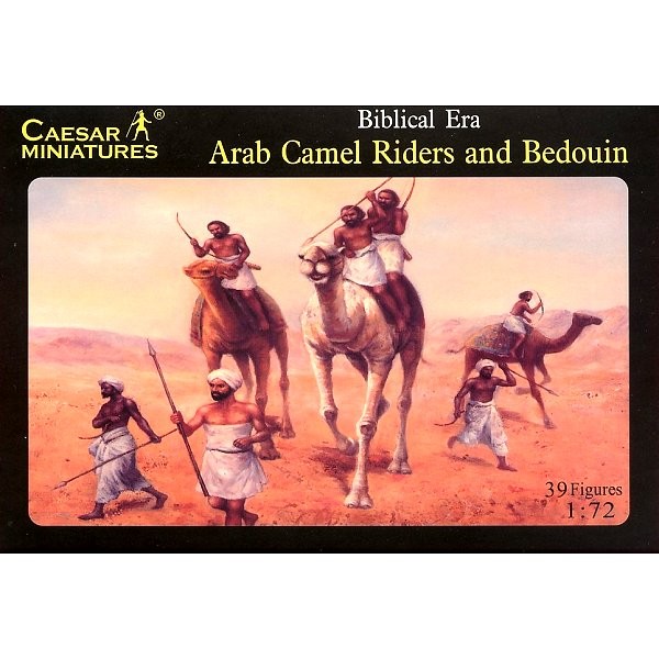 Figurines bédouins et chameliers arabes : 1200 av. JC - Caesarminiatures-CM023