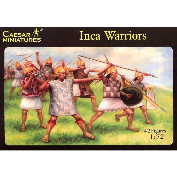 Figurines guerriers incas XVIème siècle - Caesarminiatures-CM026