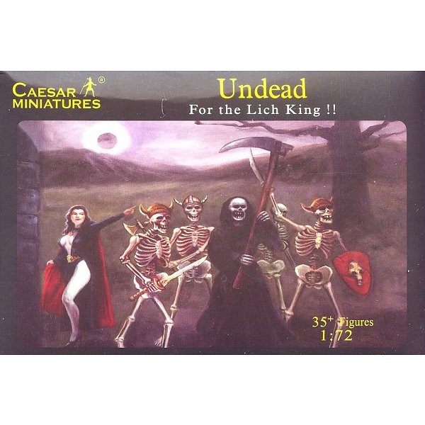 Figurines Fantasy : Guerriers morts-vivants et vampires - Caesarminiatures-CMF103