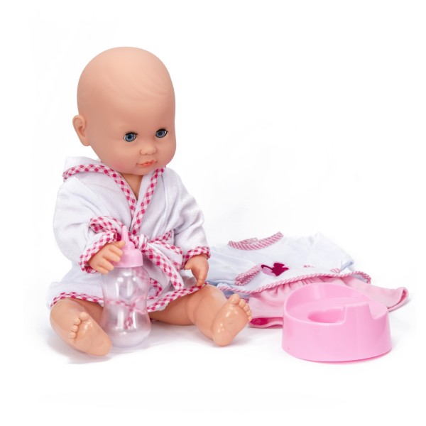 Bébé baigneur rose et son pot - Calinou-CAL24455N-1