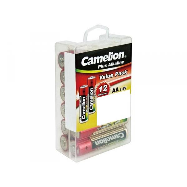  Pack de 12 piles Camelion Alcaline LR6 Mignon AA  - 12063