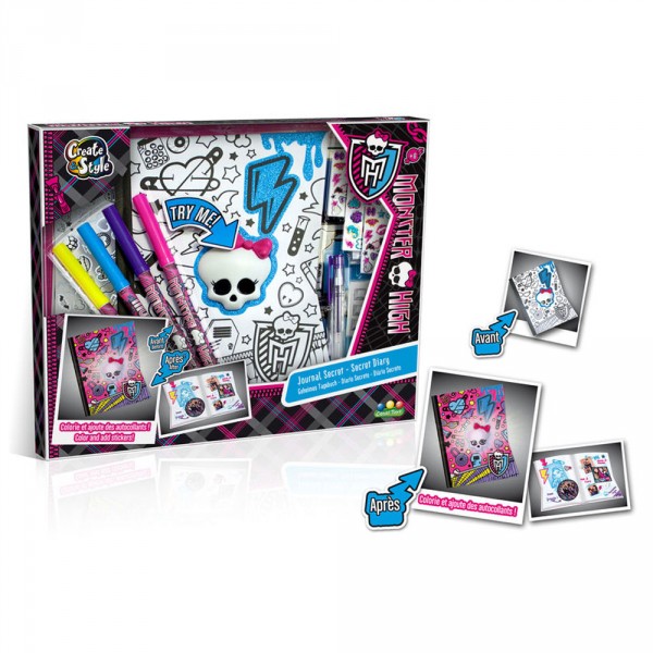 Journal secret Monster High - CanalToys-MHC060