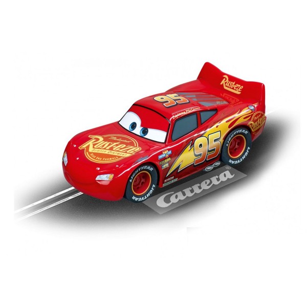 Voiture pour circuit Carrera Go Cars 3 : Lightning McQueen - Carrera-64082