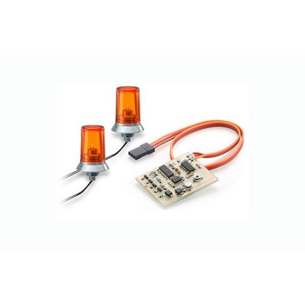 Kit gyrophare orange Echelle : 1/14 - T2M-C500907125