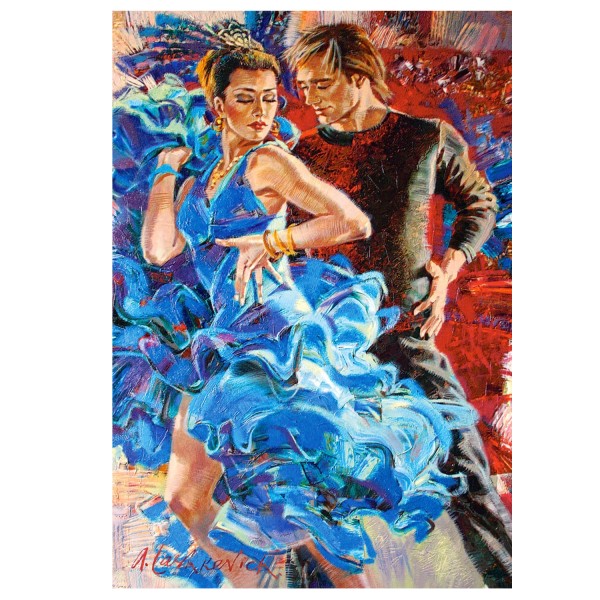 Puzzle 1000 pièces : Danse endiablée - Castorland-103287-2