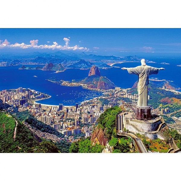 Puzzle 1000 pièces : Rio de Janeiro, Brésil - Castorland-102846