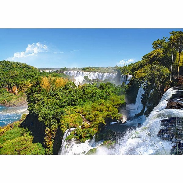 Puzzle 1000 pièces - Les chutes d'Iguazu, Argentine - Castorland-101917