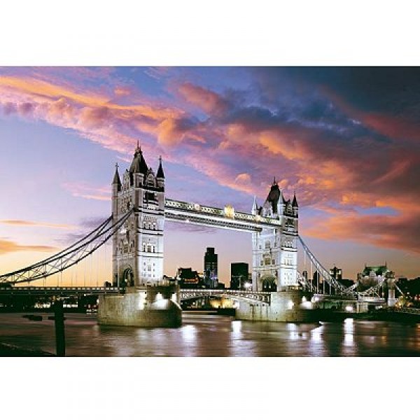 Puzzle 1000 pièces - Tower Bridge de Londres - Castorland-101122