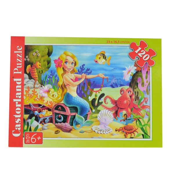 Puzzle 120 pièces : La petite sirène - Castorland-12022B-2