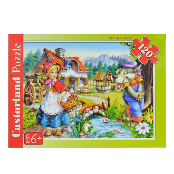 Puzzle 120 pièces : Le petit chaperon rouge - Castorland-12022B-3