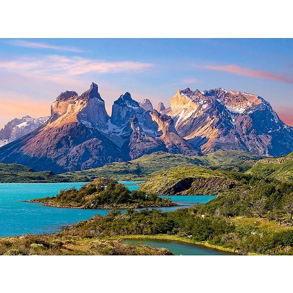 Puzzle 1500 pièces - Parc national Torres del Paine en Patagonie, Chili - Castorland-150953