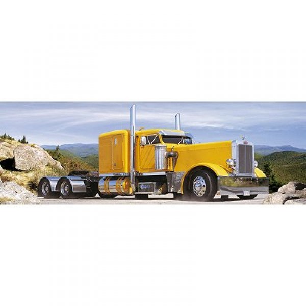 Puzzle 220 pièces panoramique - Truck jaune - Castorland-22014T-2