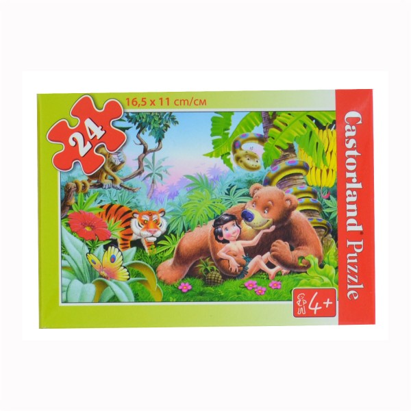 Puzzle 24 pièces : Le livre de la jungle - Castorland-02405B-8