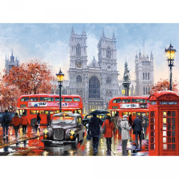 3000 Teile Puzzle: Westminster Abbey - Castorland-300440-2