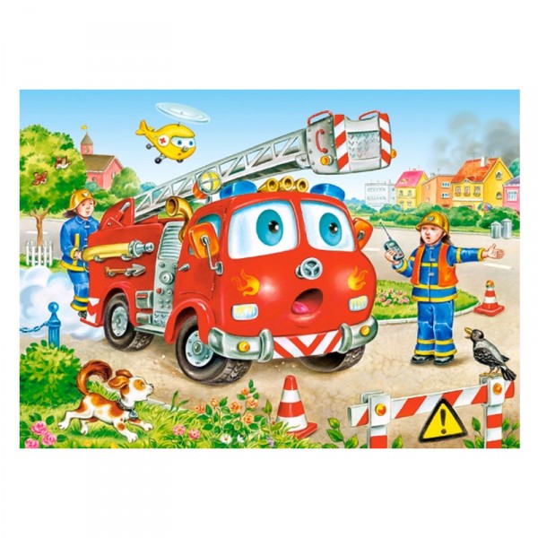 Puzzle 35 pièces : Pompiers - Castorland-035106