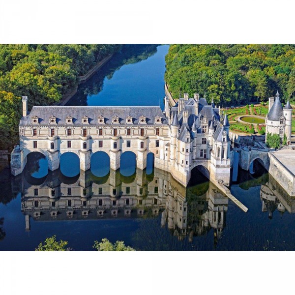 Puzzle 500 pièces : Château de Chenonceau - Castorland-52103