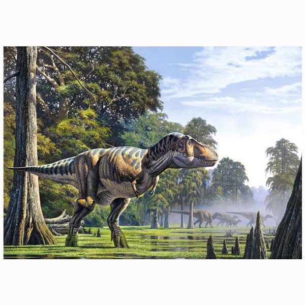 Puzzle 500 pièces : Tyrannosaurus - Castorland-51946
